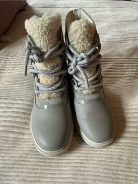 Sorel Joan Of Artic Next Lite Waterproof Snow Boots - Light Grey